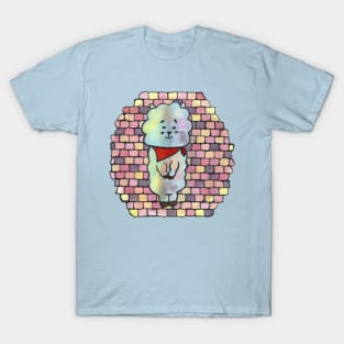 RJ In the Purple Spotlight Inspired Kawaii Street Art Graffiti T-Shirt